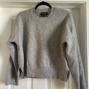 Truth Light Gray Women's Crew Neck Sweater
